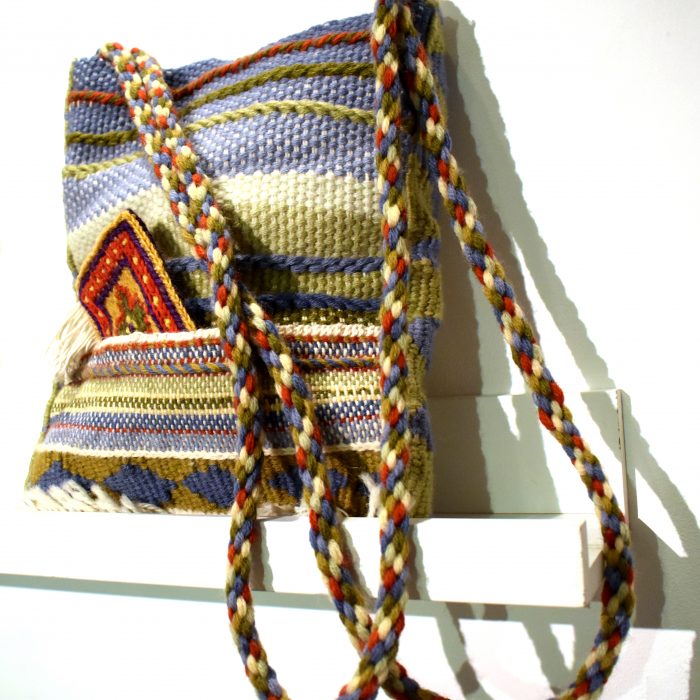 Geometric design bag I by Maryam Mirzaei