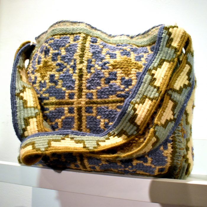 Geometric design bag II by Maryam Mirzaei